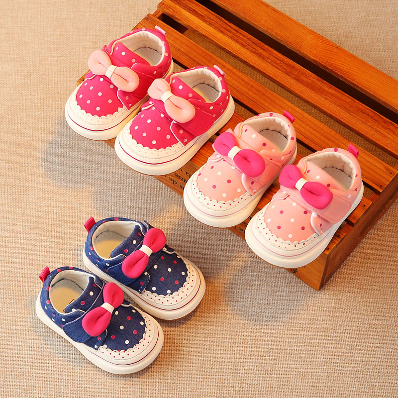 春秋女童公主鞋嬰兒幼兒學步鞋軟底機能鞋單鞋寶寶布鞋子1-3歲2一